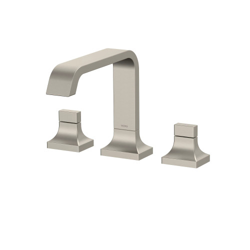 TOTO GC Three-hole Roman Tub Filler Trim - Brushed Nickel
