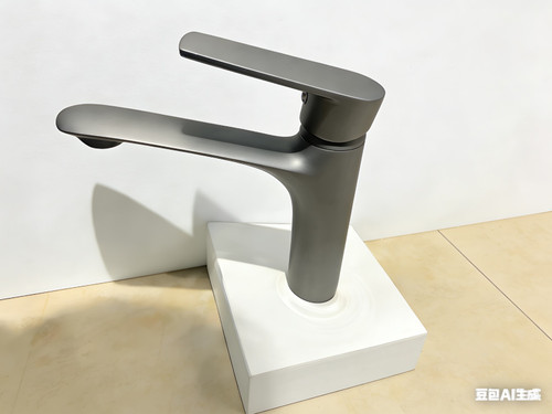 Royal Amalfi Single Handle Lavatory Faucet in Brushed Nickel