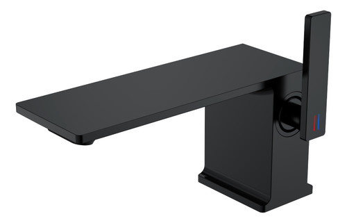 Royal Lucia Single Handle Lavatory Faucet in Matte Black