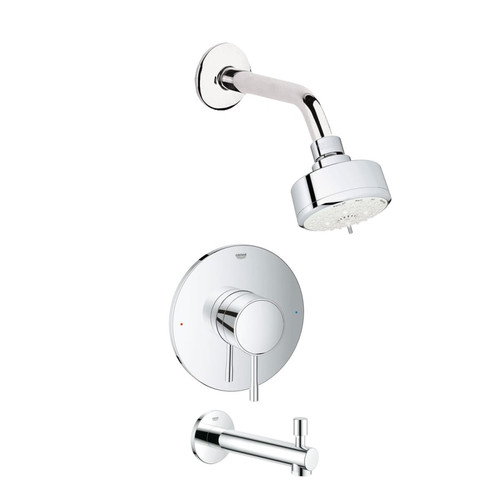 Grohe Essence Tub and Shower Package with 1.75 GPM Multi Function Shower Head - Valve Included
