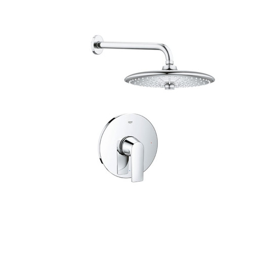 Grohe Defined Shower Only Package with 1.8 GPM Multi Function Shower Head - Valve Included