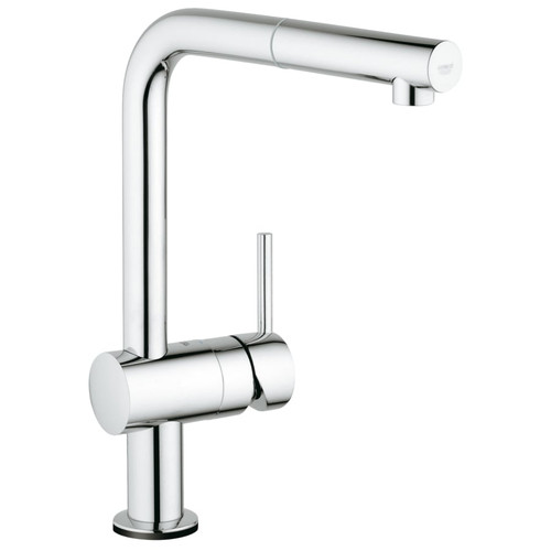 Grohe Minta Pull-Out Spray Kitchen Faucet with Touch Activation