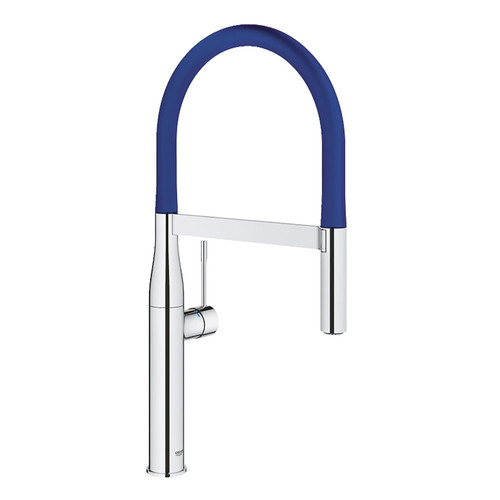 Grohe Essence Pre-Rinse Spray Kitchen Faucet with Locking Push Button Control