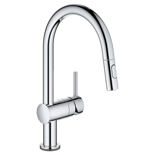 Grohe Minta 1.75 GPM Single Hole Pull Down Kitchen Faucet with On/Off Touch Activation