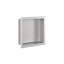 Rubi 12 x 12. Stainless Steel shower niche