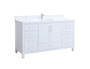 Royal Palmera Collection 48 inch White Bathroom Vanity