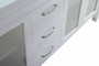 Royal Juno 72 Inch  White Double Sink Bathroom Vanity  *Limited Quantity