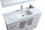 Royal Pompano 48 inch White Bathroom Vanity