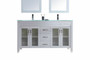 Royal Juno 60 inch White Double Sink Bathroom Vanity