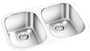 GEMINI -Under Mount Double Bowl Kitchen Sink KM 7272