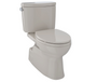 Vespin® II Two-Piece Toilet, Elongated Bowl - 1.28 GPF in Bone