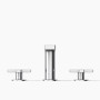 Kohler Composed® widespread bathroom sink faucet with cross handles in Polished Chrome