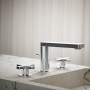 Kohler Composed® widespread bathroom sink faucet with cross handles in Polished Chrome