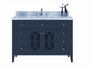 Royal Casa 48 inch Navy Blue  Bathroom Vanity