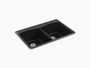 Kohler | Kennon® 33" x 22" x 9-5/8" Neoroc® top-/under-mount double-equal kitchen sink