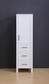 Royal 18.5 inch Wide White York Linen Cabinet