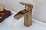 Single Hole Faucet Antique Brass