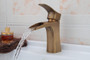 Single Hole Faucet Antique Brass