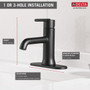 Delta Trinsic® Venetian Bronze Single Handle Faucet