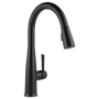 Delta Essa® Single Handle Pull-Down Kitchen Faucet with Touch2O® Technology Matte Black