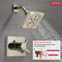 Delta Pivotal™ Monitor® 17 Series H2Okinetic® Shower Trim