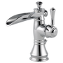 Delta Cassidy™ Single Handle Channel Lavatory Faucet Chrome