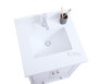 Keyes 24" White Bathroom Vanity