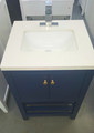 Jupiter 24 inch Blue Bathroom Vanity
