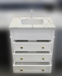 Royal Ibis 30-Inch White Bathroom Vanity | Elegant Design