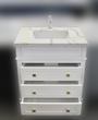 Royal Ibis 24 inch White Bathroom Vanity