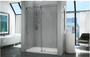 Fleurco Kenetik KT In-Line 45-47” W x 79” H Shower Enclosure