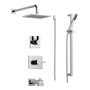 Delta Monitor 14 Series Pressure Balanced Tub and Shower System with Shower Head, Hand Shower, and Slide Bar - Includes Rough-In Valves- Chrome