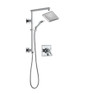Delta Dryden Thermostatic Shower System with Shower Head, Hand Shower, Slide Bar, Hose, and Valve Trim
