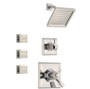 Delta with Thermostatic Trim, Diverter Trim and 3 Body Sprays - Dryden