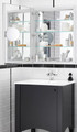 Kohler Verdera® Collection 24" x 30" Mirrored Medicine Cabinet with Adjustable Magnifying Mirror and Slow Close Door