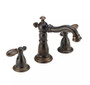 Delta Victorian Widespread Bathroom Faucet with Pop-Up Drain Assembly - Includes Lifetime Warranty