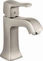 Hansgrohe Metris C 1.2 Single Hole Bathroom Faucet with EcoRight, Quick Clean, and ComfortZone Technologies