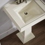 Kohler Memoirs® Classic 24-1/4" rectangular pedestal bathroom sink - Biscuit