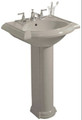 Kohler Devonshire 24" Pedestal Lavatory Sink with Single Hole Faucet Drilling