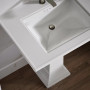 Kohler Memoirs® Stately 30-3/4" rectangular pedestal bathroom sink