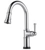 Brizo Artesso Pull-Down Kitchen Faucet with On/Off Touch Activation and Magnetic Docking Spray Head - Limited Lifetime Warranty (5 Year on Electronic Parts)