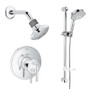 Grohe Timeless Thermostatic Shower System – Chrome