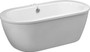 American Standard Cadet 66" Acrylic Soaking Bathtub for Free Standing Tub with Center Drain - Tub Filler, Hand Shower and Drain Included