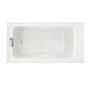 American Standard Evolution 60" Acrylic Whirlpool Bathtub with Right or Left Hand Drain and EverClean Technology - Lifetime Warranty