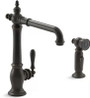 Kohler Artifacts Pullout Spray High-Arch 16" Kitchen Faucet with ProMotion, MasterClean and DockNetik Technologies