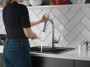 Delta Essa Pull-Down Bar/Prep Faucet with On/Off Touch Activation and Magnetic Docking Spray Head 