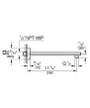 Grohe Eurocube Chrome Thermostatic Shower Set Complete
