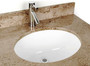 Architechtura - Oval 17x14 u/m sink