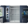 Fleurco NP148 Gemini Plus 48" Frameless Sliding Shower Doors