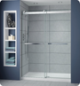 Fleurco NP148 Gemini Plus 48" Frameless Sliding Shower Doors